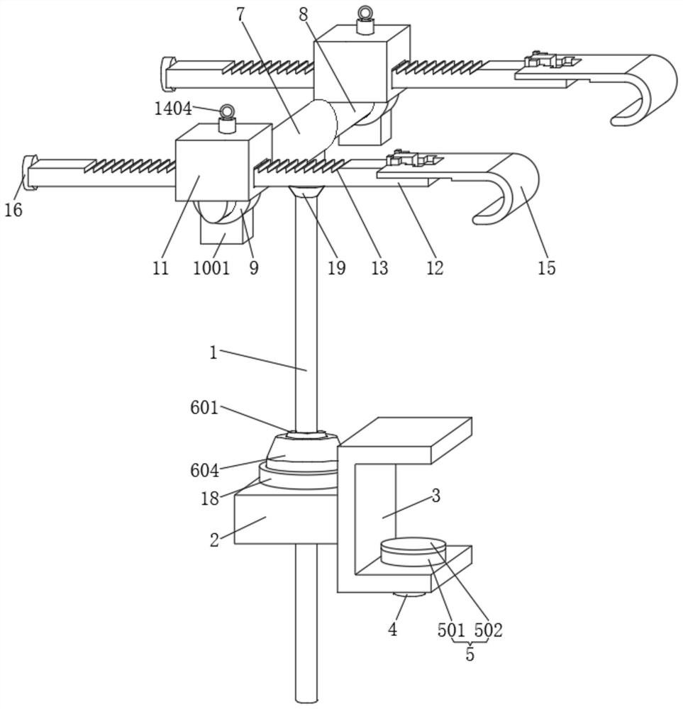 Drag hook for hepatobiliary surgery