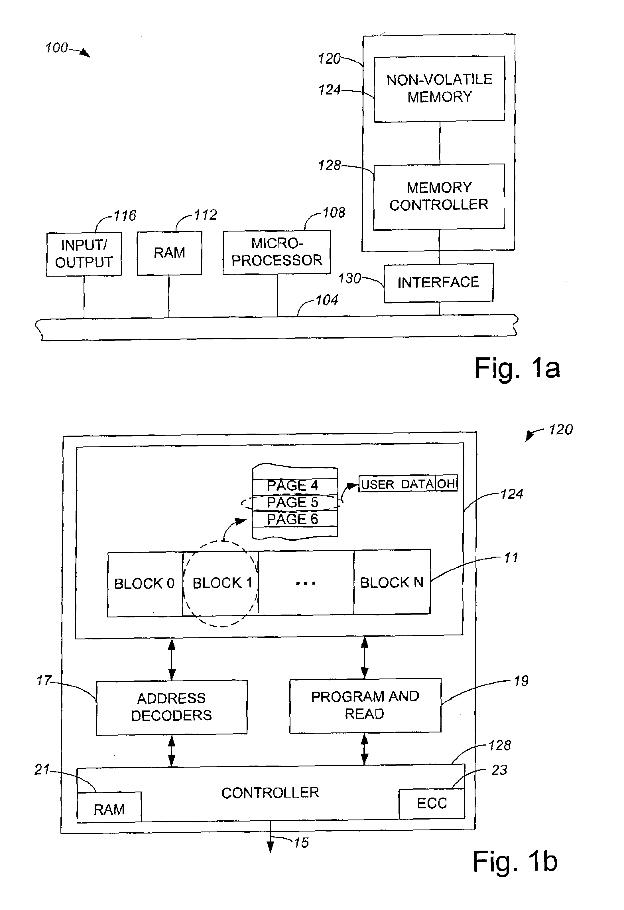 Method and apparatus for managing an erase count block