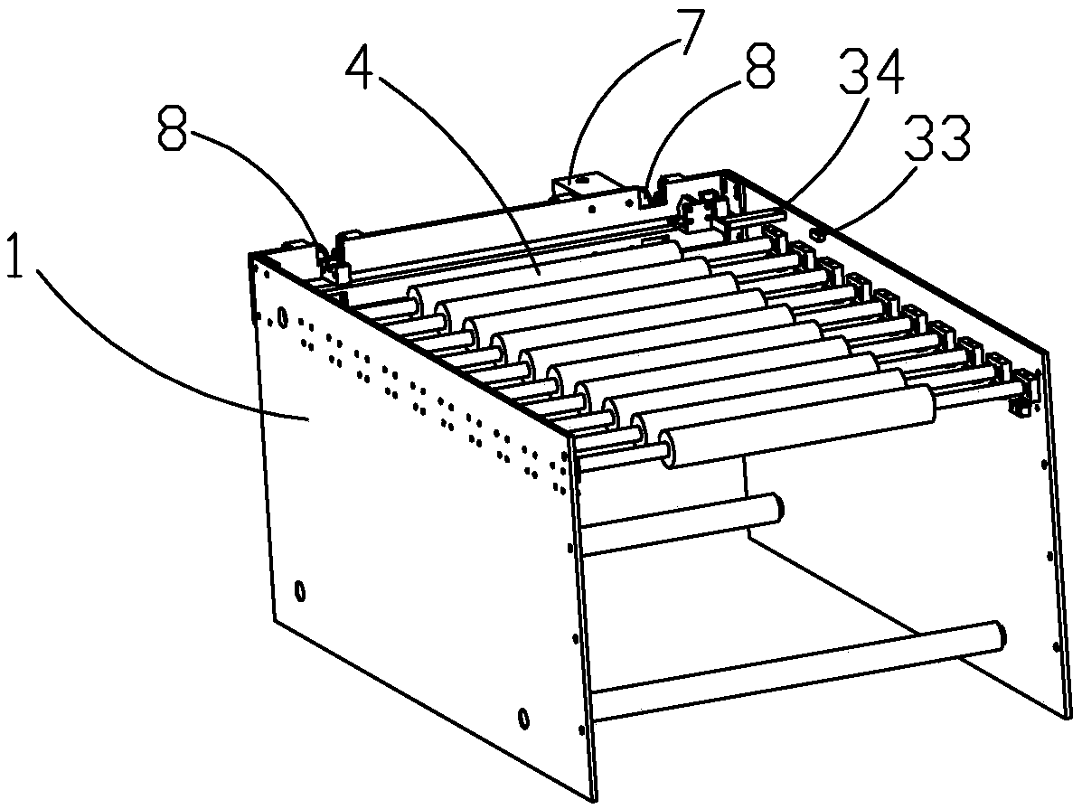 Glass stamping machine