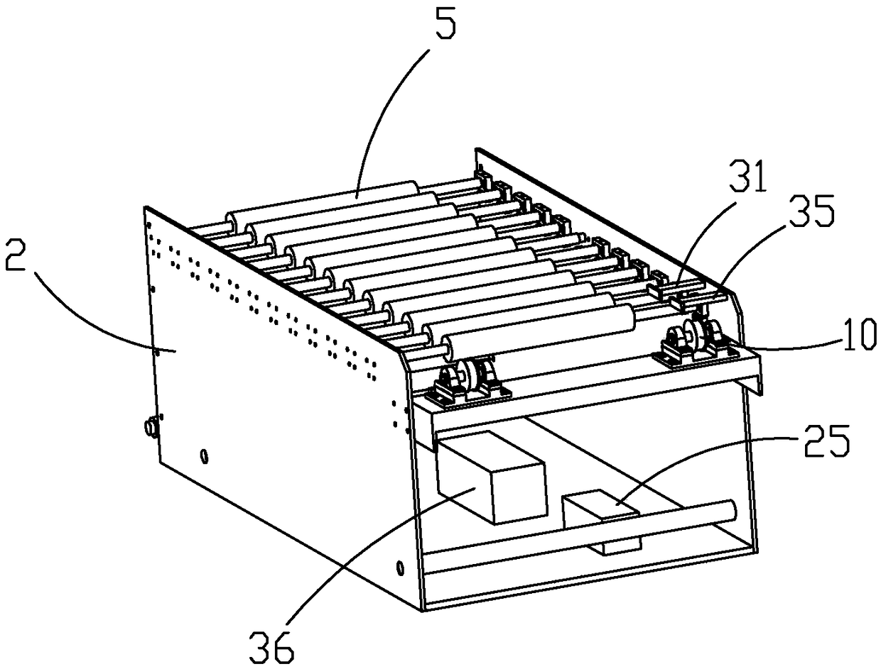 Glass stamping machine