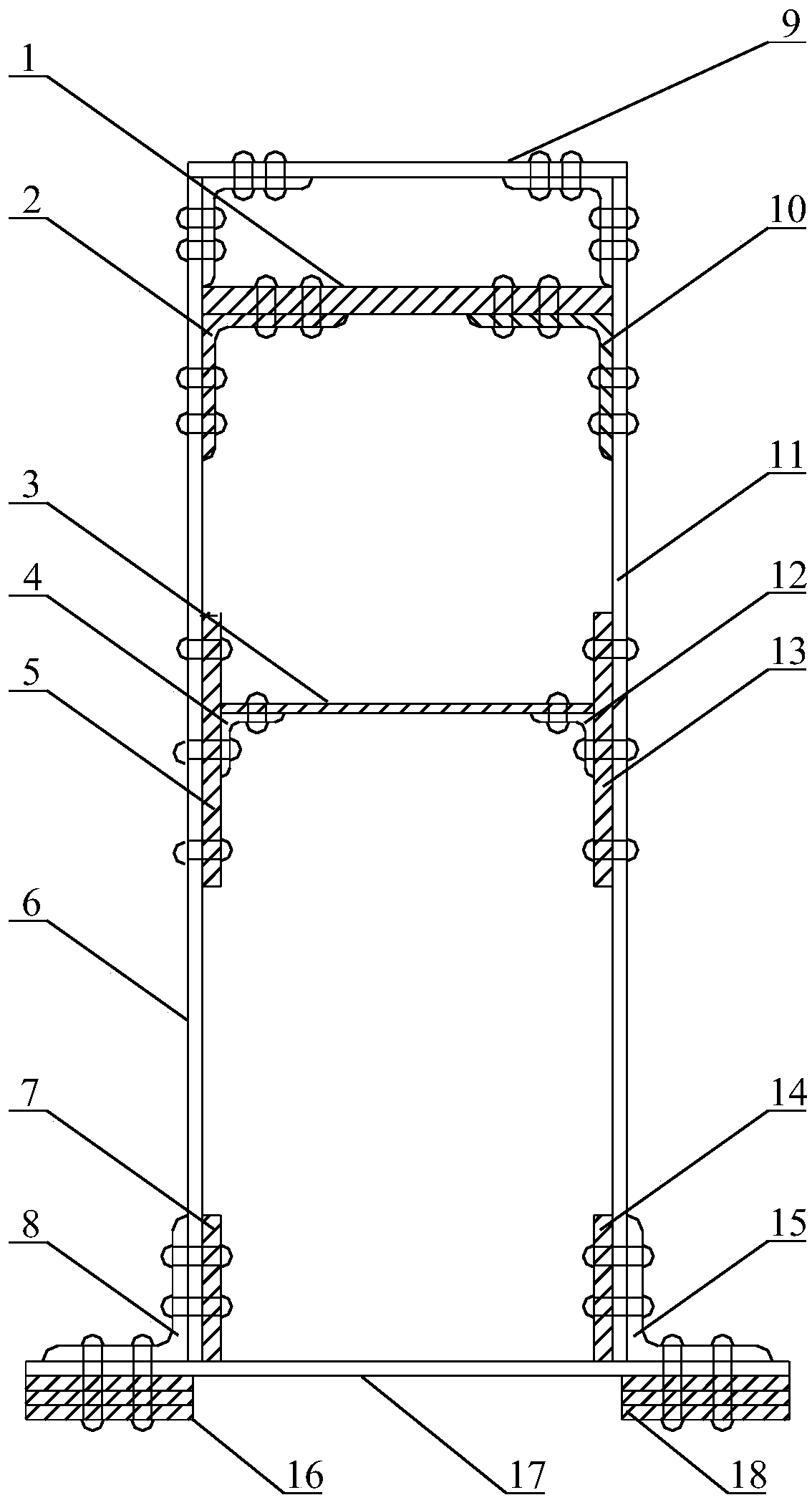 A method for reinforcing arch rib segments in steel structure arch bridges