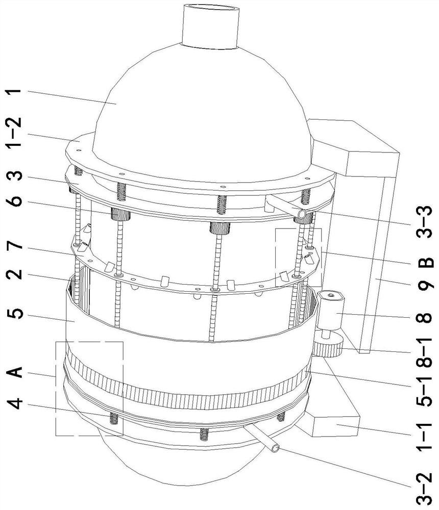 Heat exchange cooling device and operation method for smelting furnace