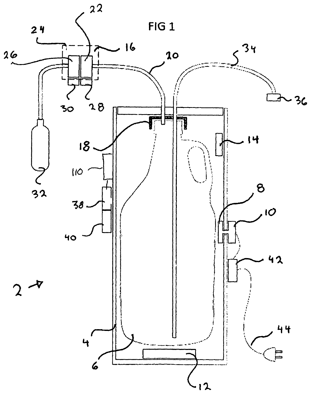 Smart vessel containment and dispensing unit