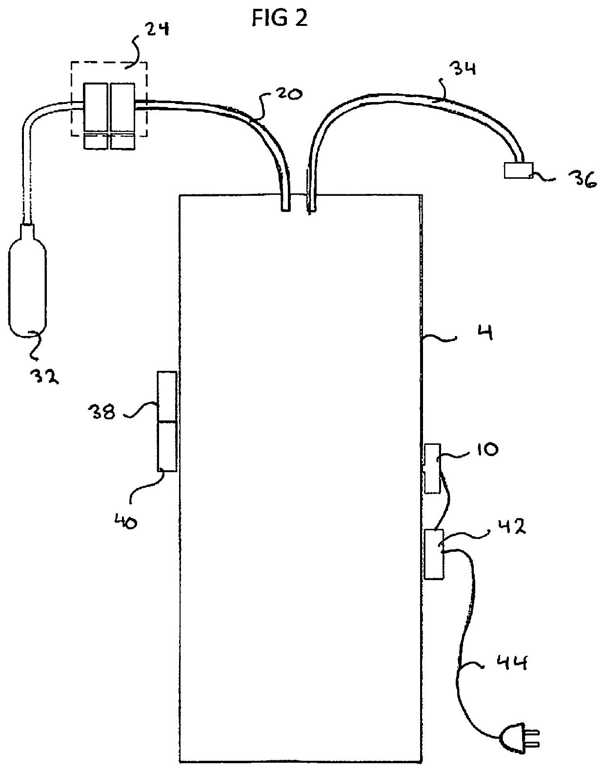 Smart vessel containment and dispensing unit