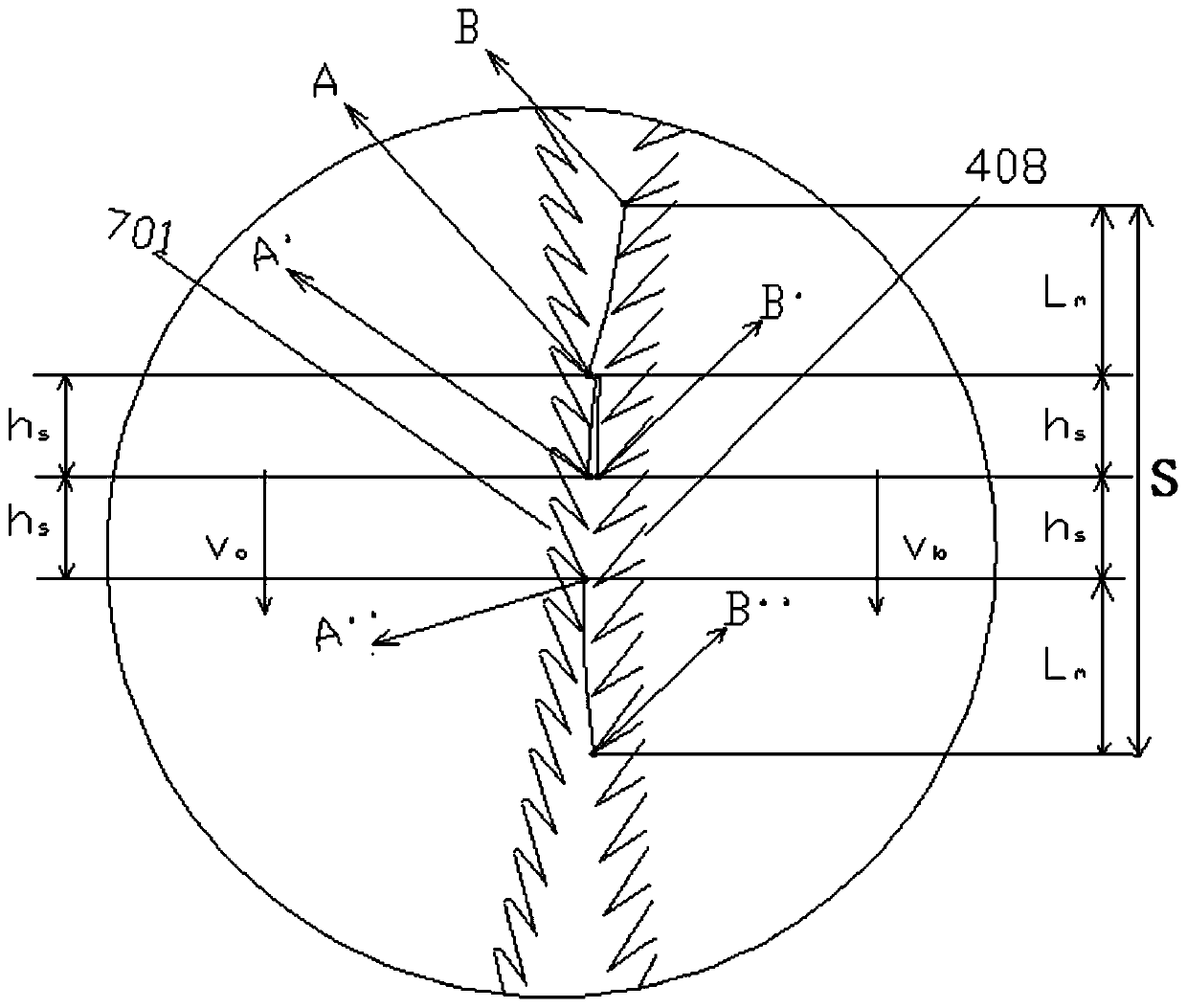 Cotton fiber impurity removing device and method based on cotton fiber transfer device