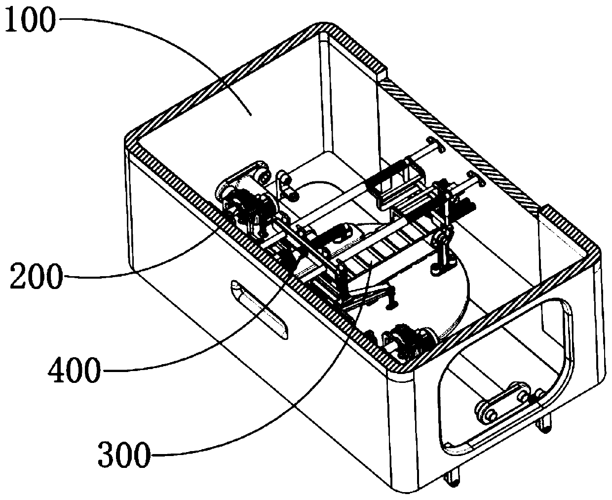 Automatic docking smart charging device applied to shared charging of smartphones