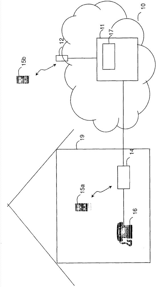 Method and device for dynamic management of the communication reception priority of a terminal