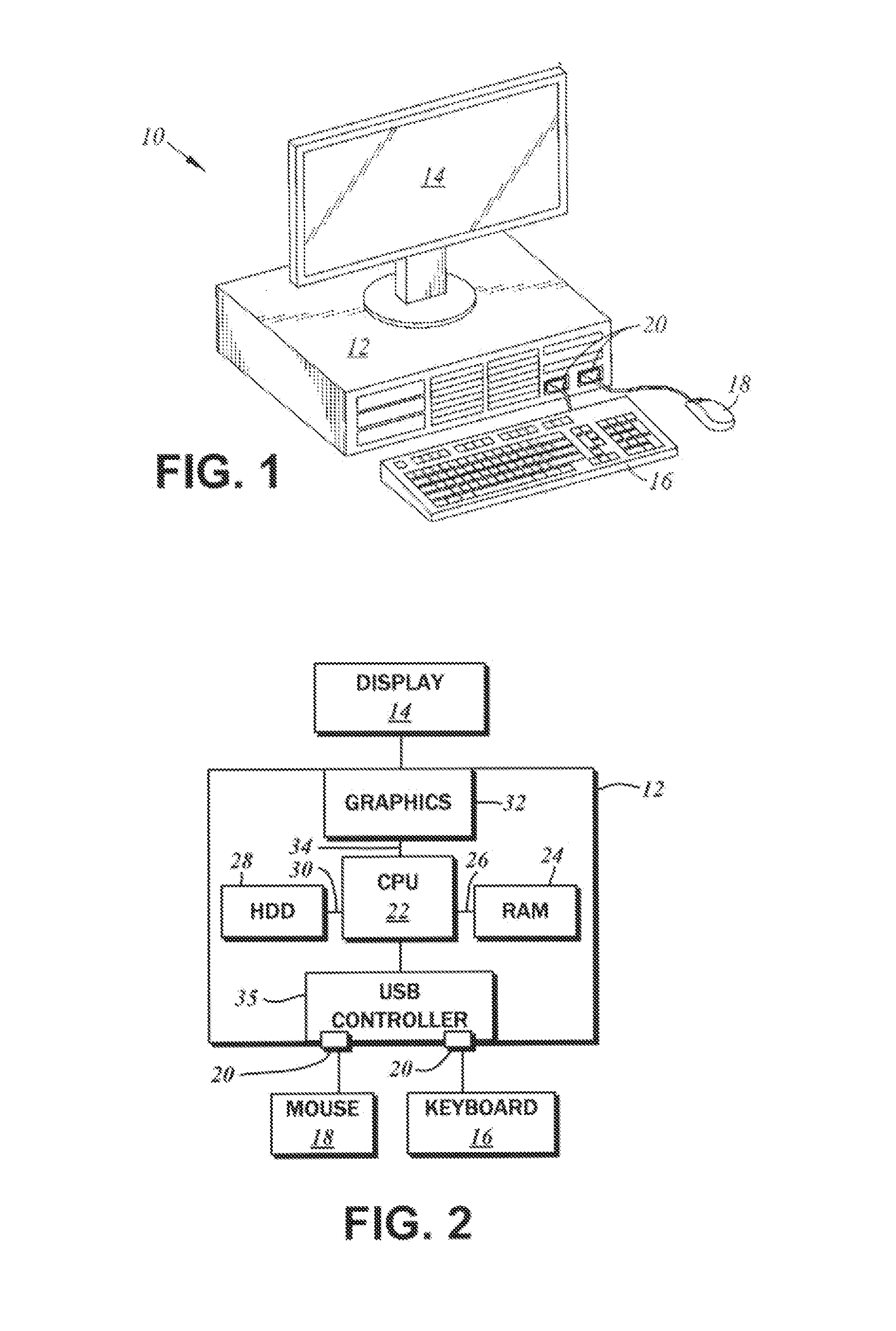 Method for color and size based pre-filtering for visual object searching of documents