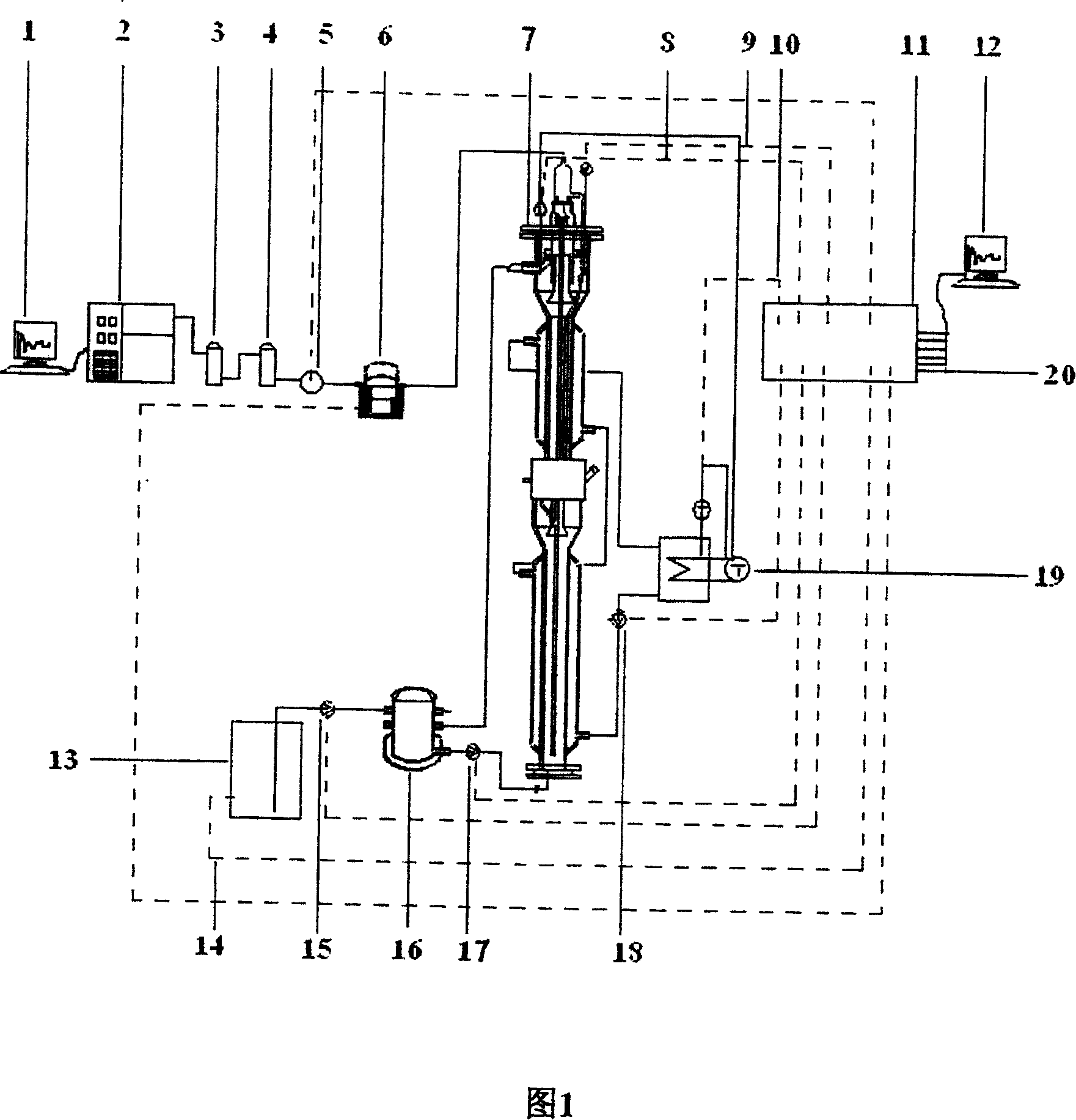 Waste water treatment apparatus for generating firedamp and self-circulating anaerobic reactor thereby