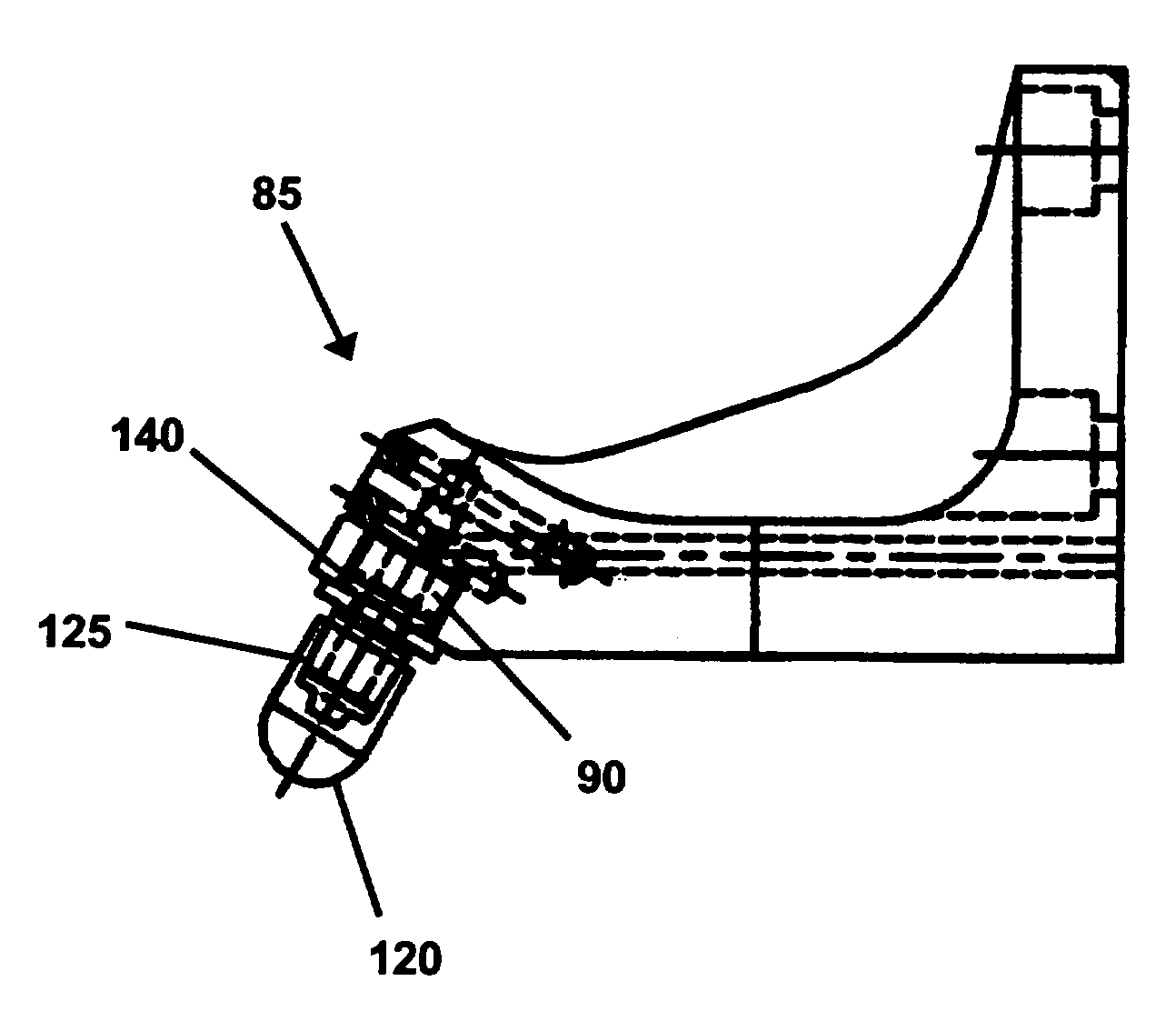 Connecting adapter for weld electrode