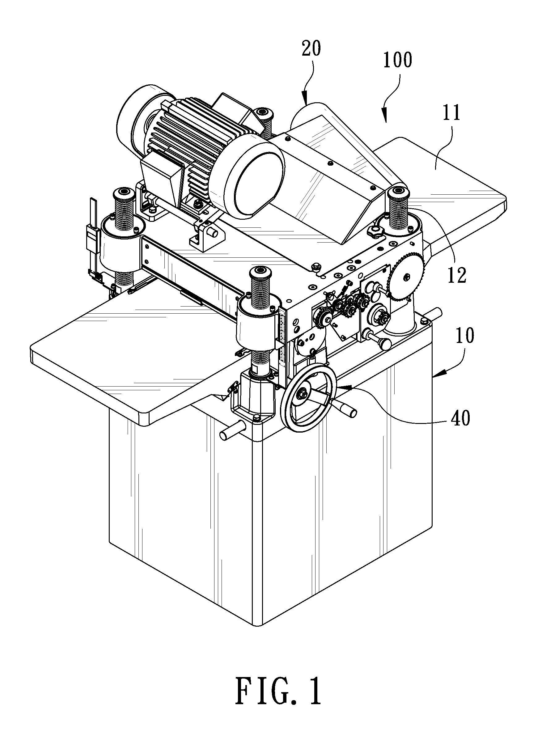 Two-sided planer