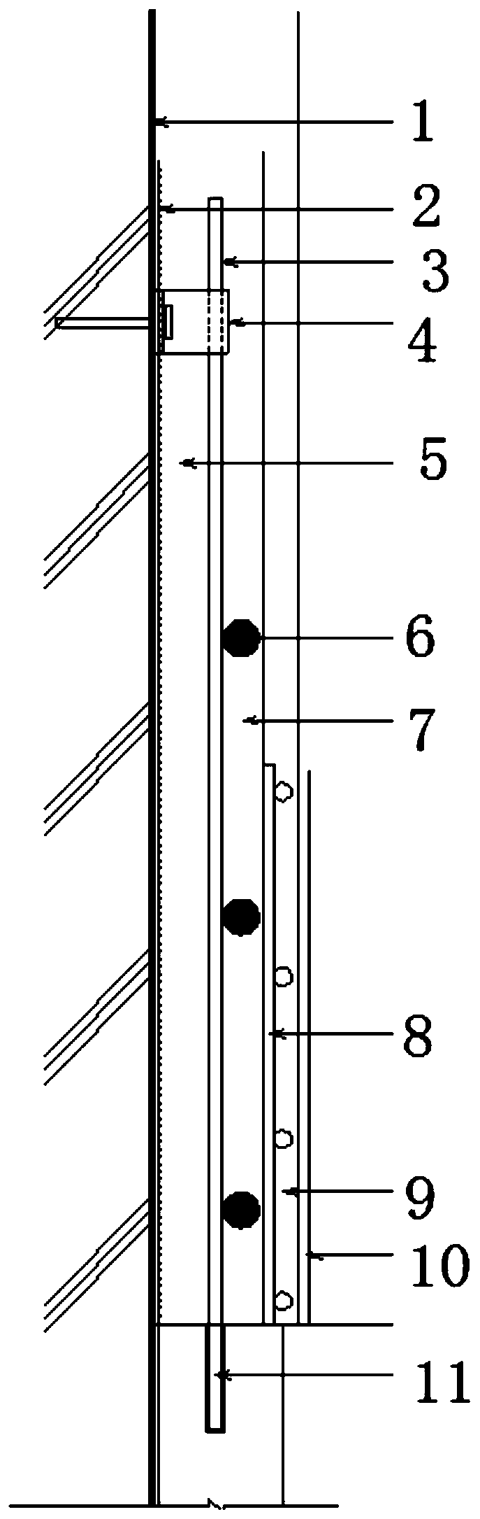 Reinforcement method and structure of piers with micro-section enlarging method