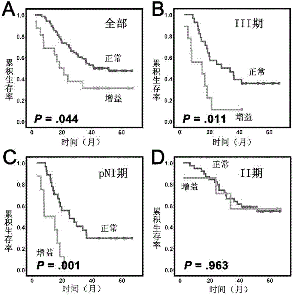 Application of quantitative detection of cpt1a gene or protein in prognosis of esophageal squamous cell carcinoma