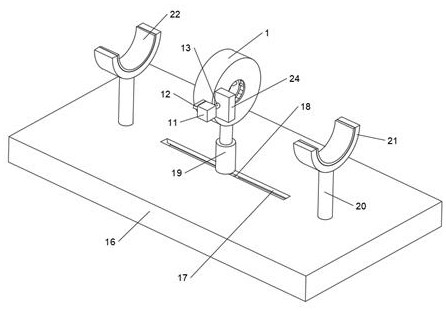 Adjustable limb fixing equipment for emergency nursing