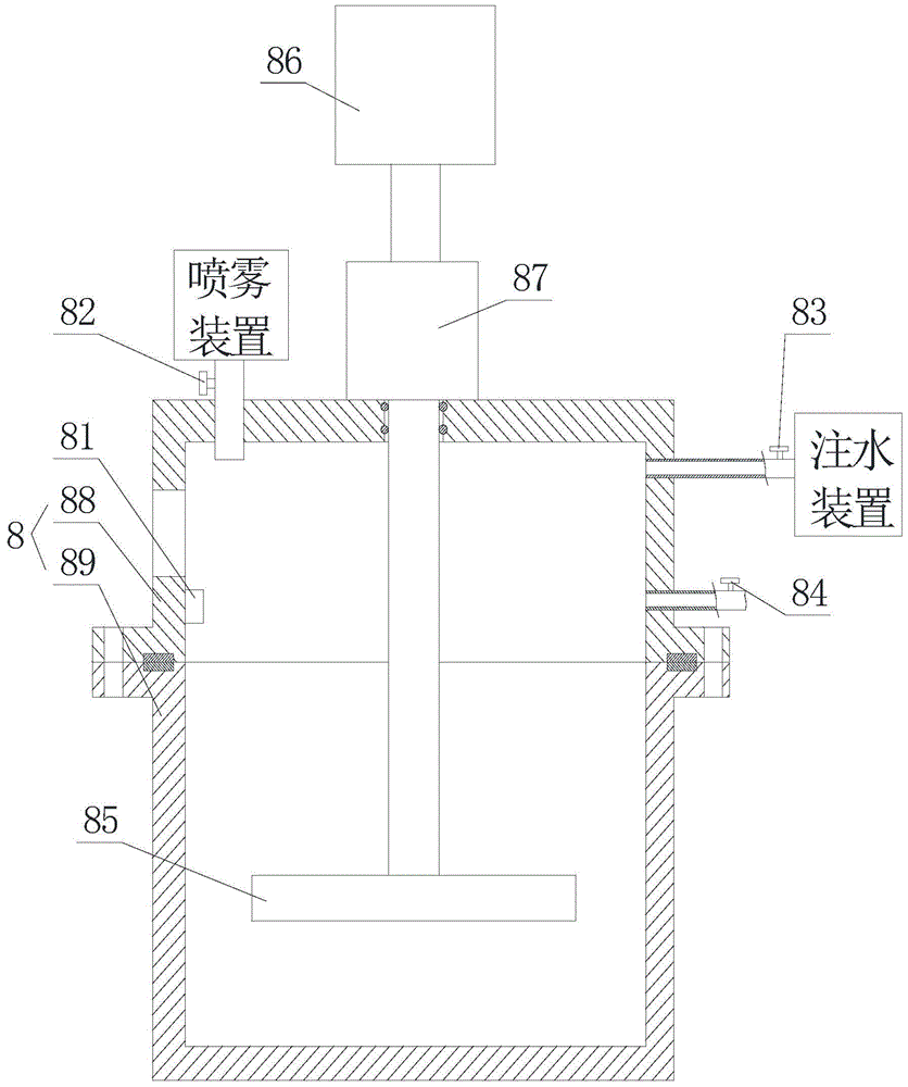 Castable powder processing device