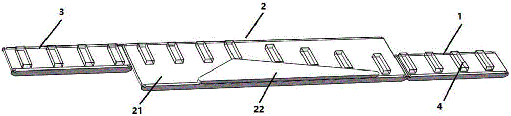 Object side conveying device and method