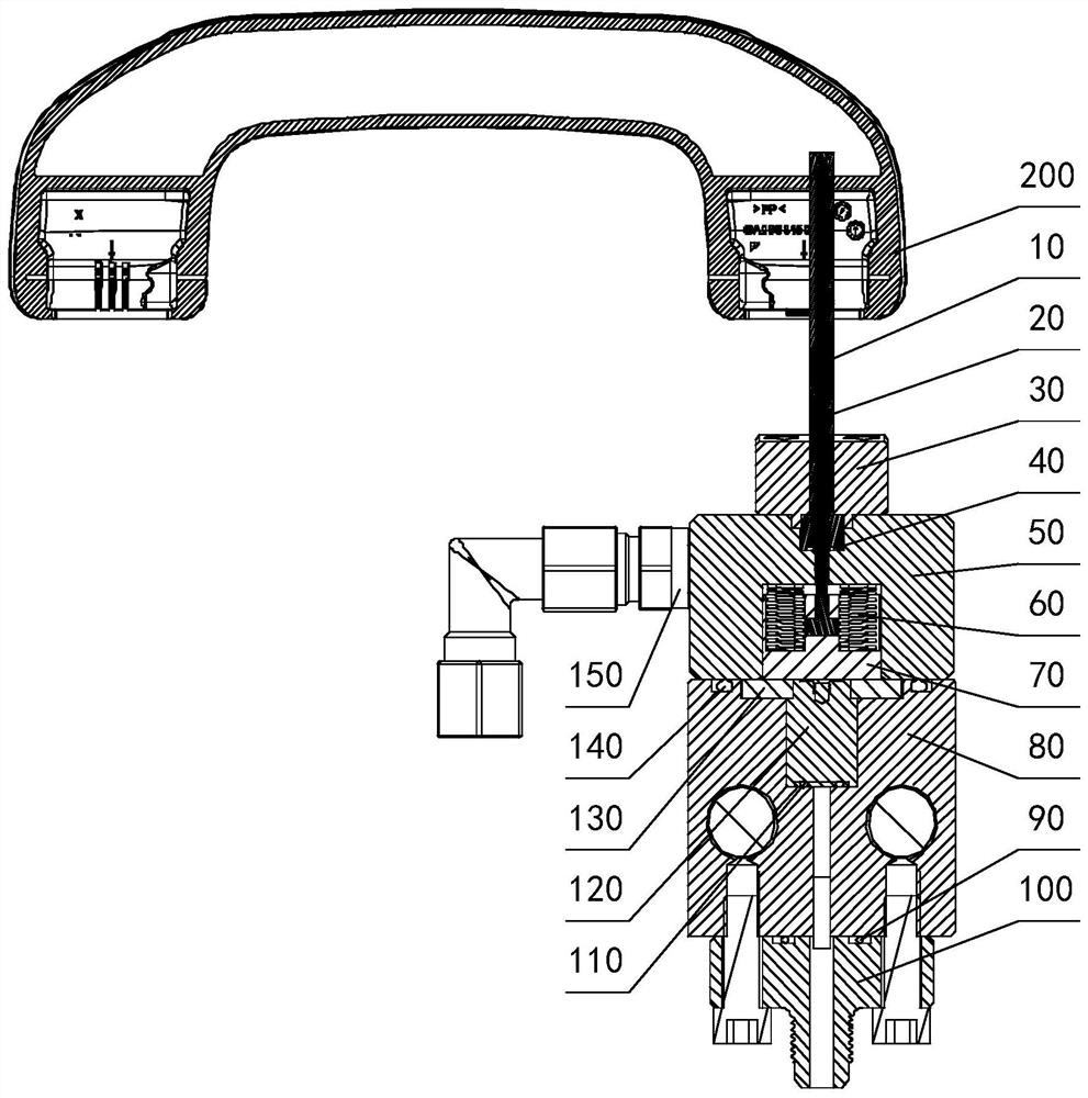 Gas-assisted mold gas needle and gas-assisted equipment