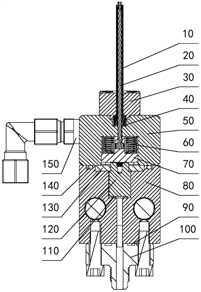 Gas-assisted mold gas needle and gas-assisted equipment