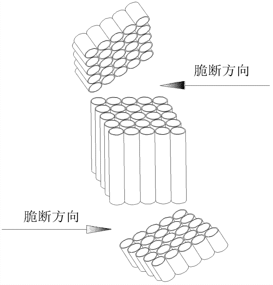 Hollow sandwiched plate with cellular core plate and preparation method thereof