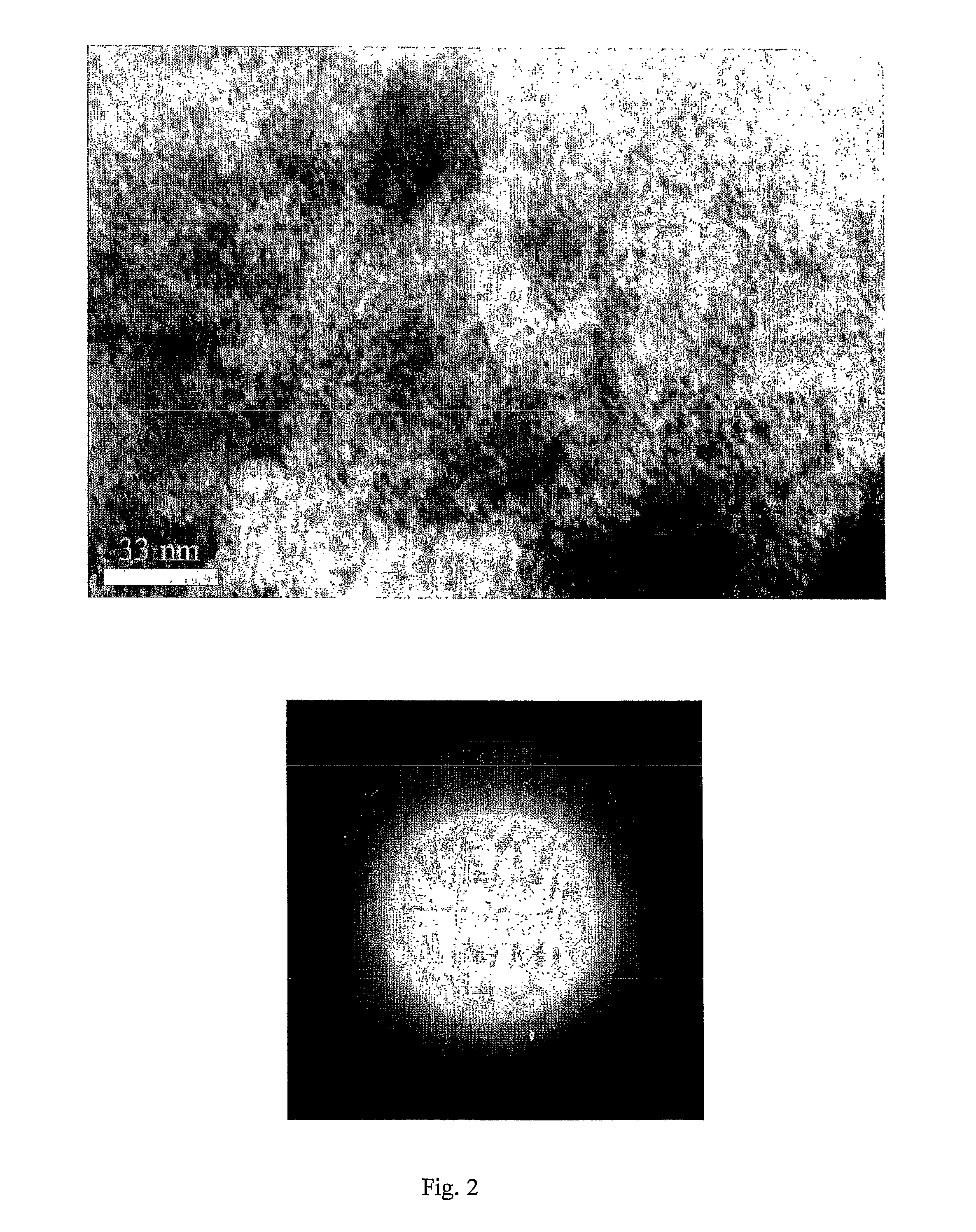 Method for producing nanoparticles for magnetic fluids by electron-beam evaporation and condensation in vacuum, a magnetic fluid producing method and magnetic fluid produced according to said method