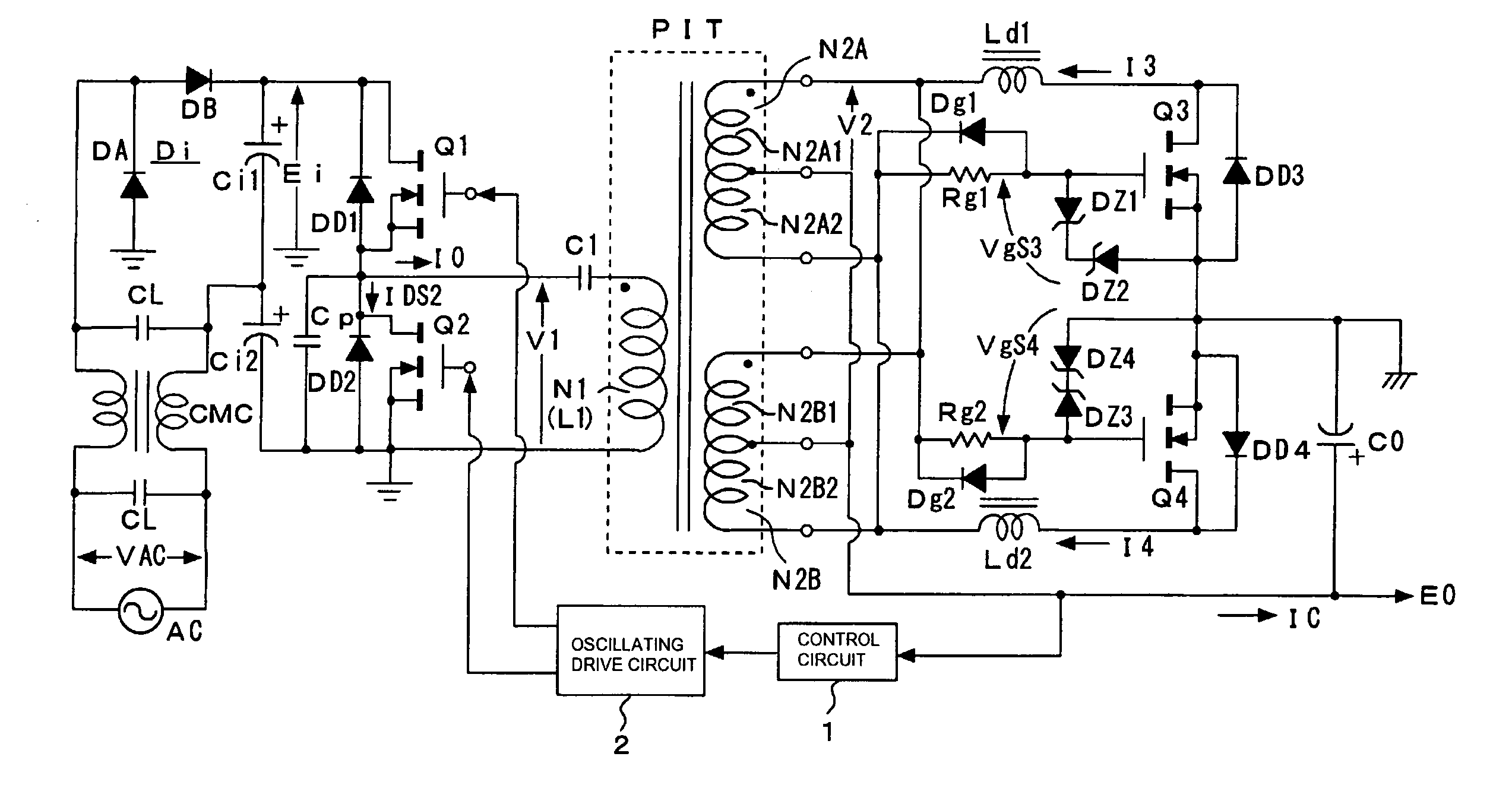 Switching power circuit
