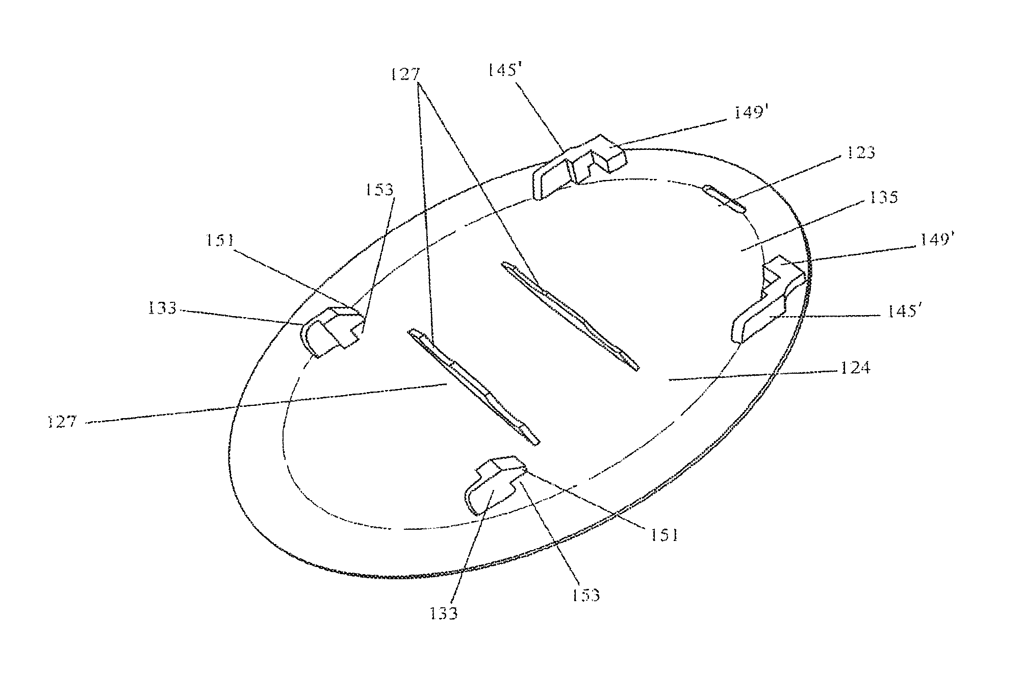 Single chamber headphone apparatus