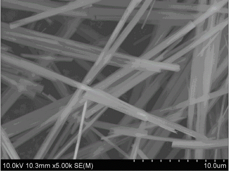 Method for preparing micron-order alumina fiber