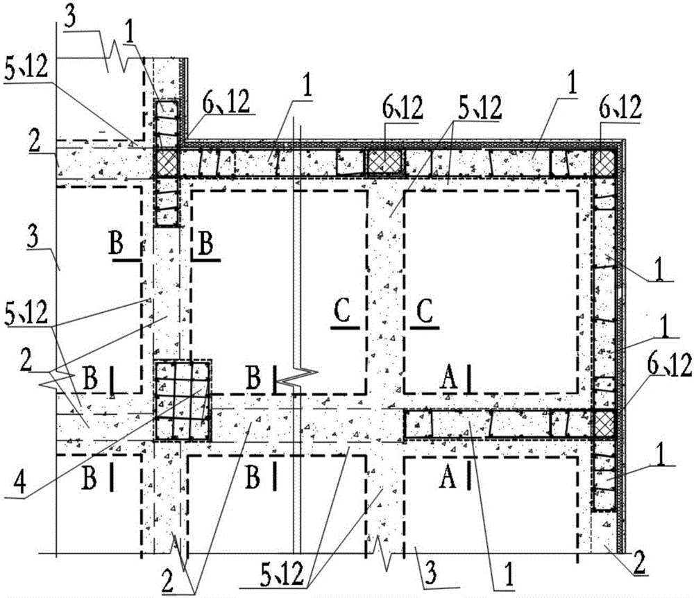 Assembled concrete structure construction method