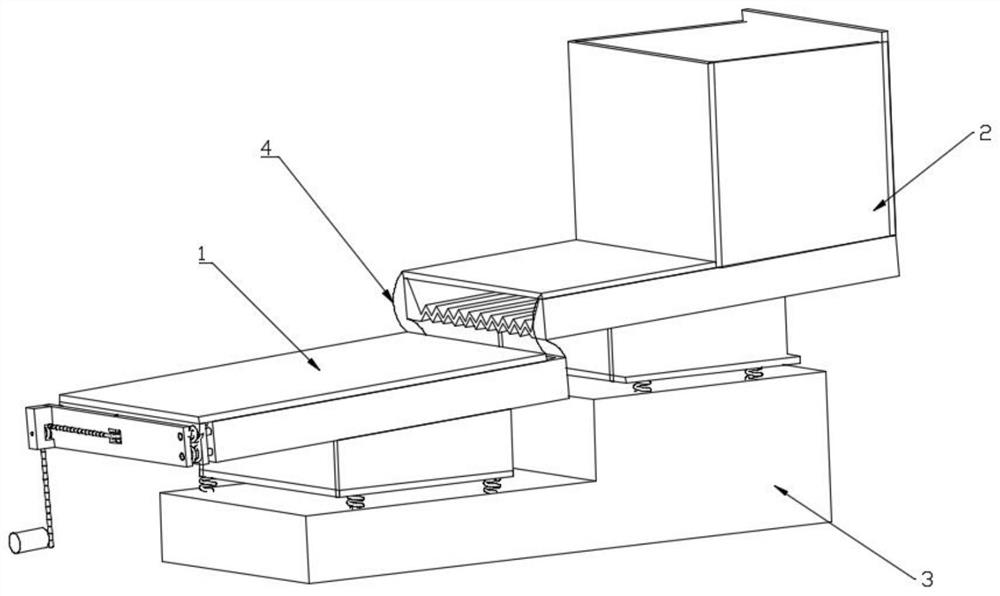 Weighing device for powder