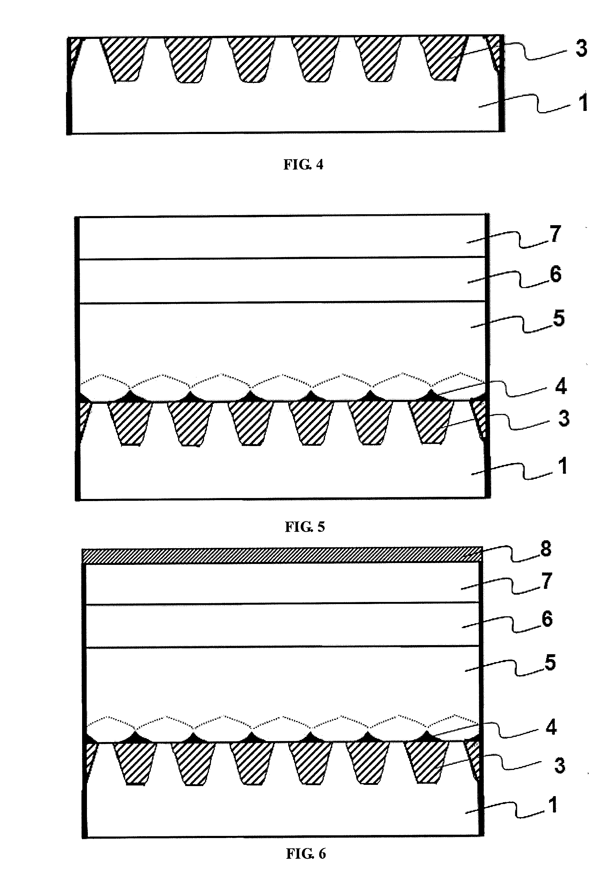 Method for lift-off of light-emitting diode substrate