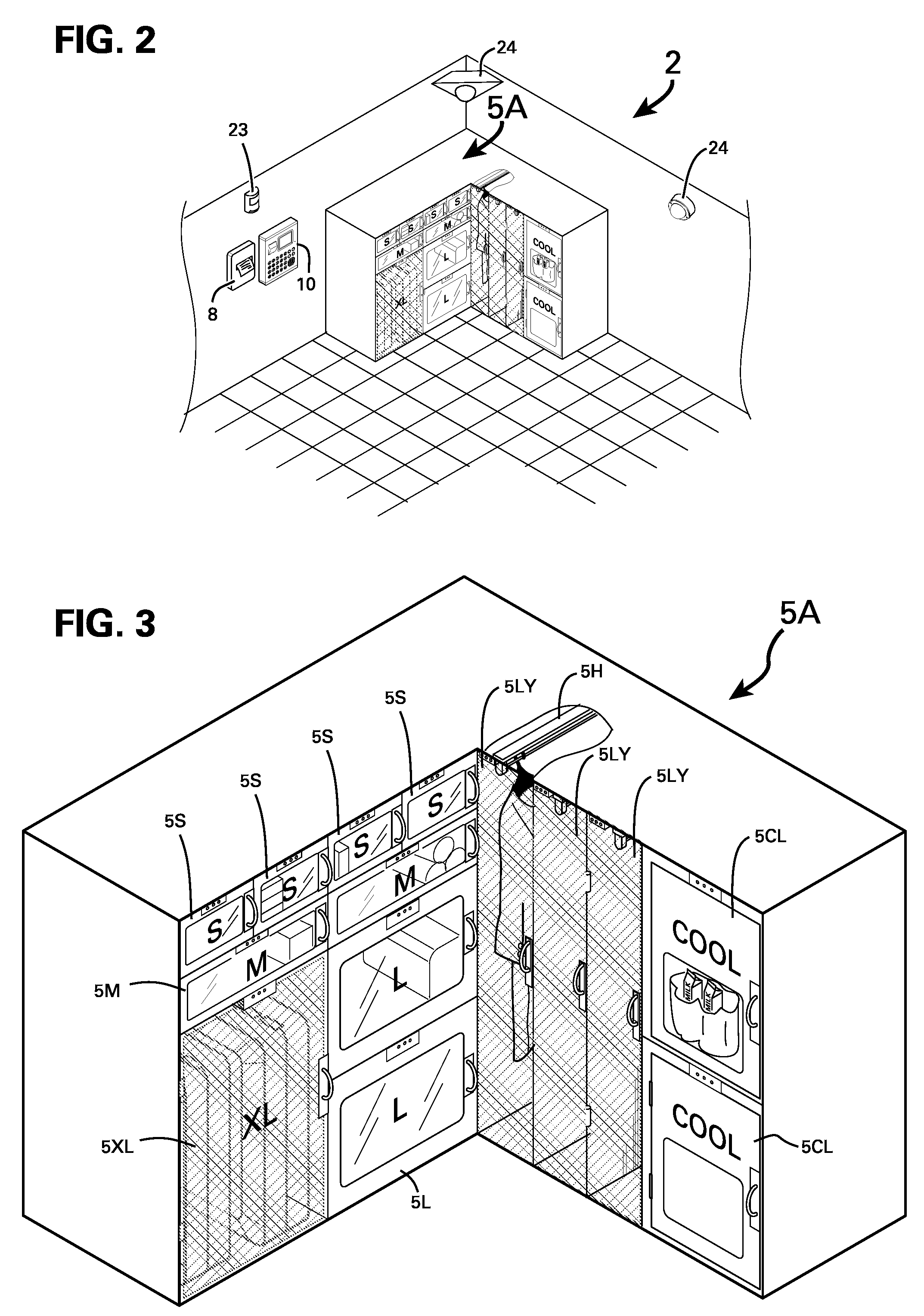 Method and apparatus for connecting and operating lockers for home deliveries via video interphones and remotely via a virtual doorman