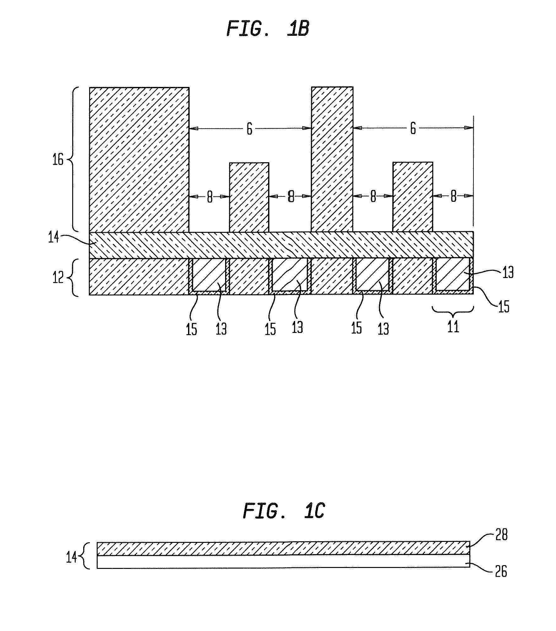 Electronic structures utilizing etch resistant boron and phosphorus materials and methods to form same
