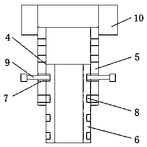 Material collecting device for drying and crushing equipment