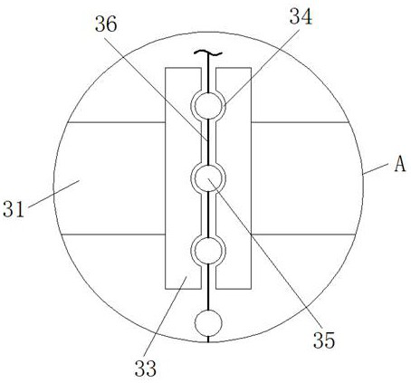 A kind of safety support device for roadway anti-falling rock used in coal mine