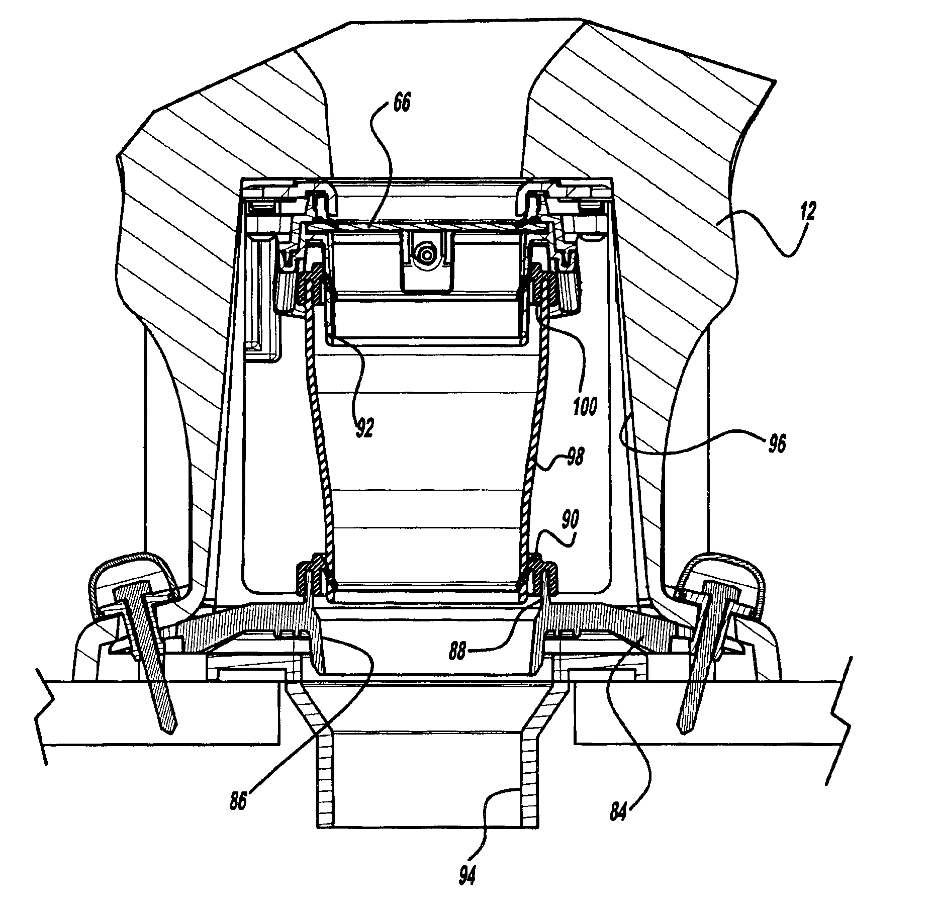 Flush toilets for RV's and boats