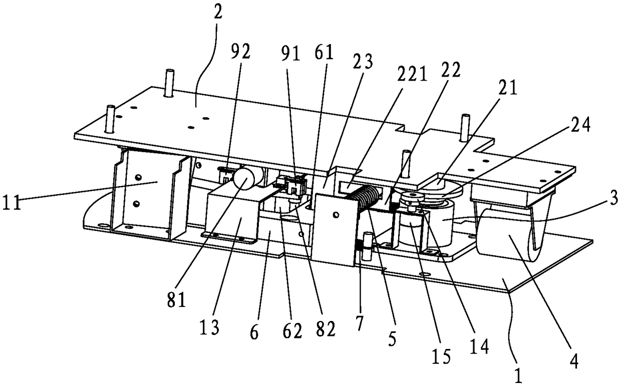 Extension springs of rotation swing mechanism of game machine