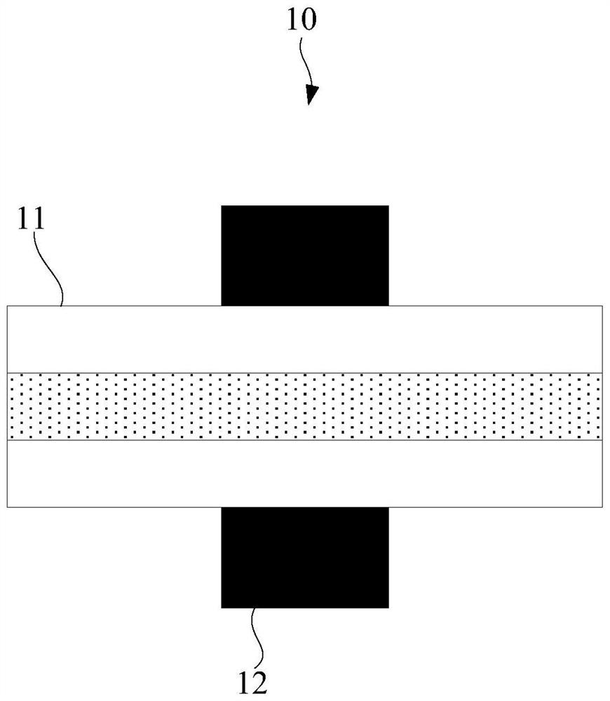 Vertical LED chip and preparation method thereof, LED array and display panel