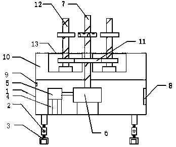 Textile rack convenient to adjust