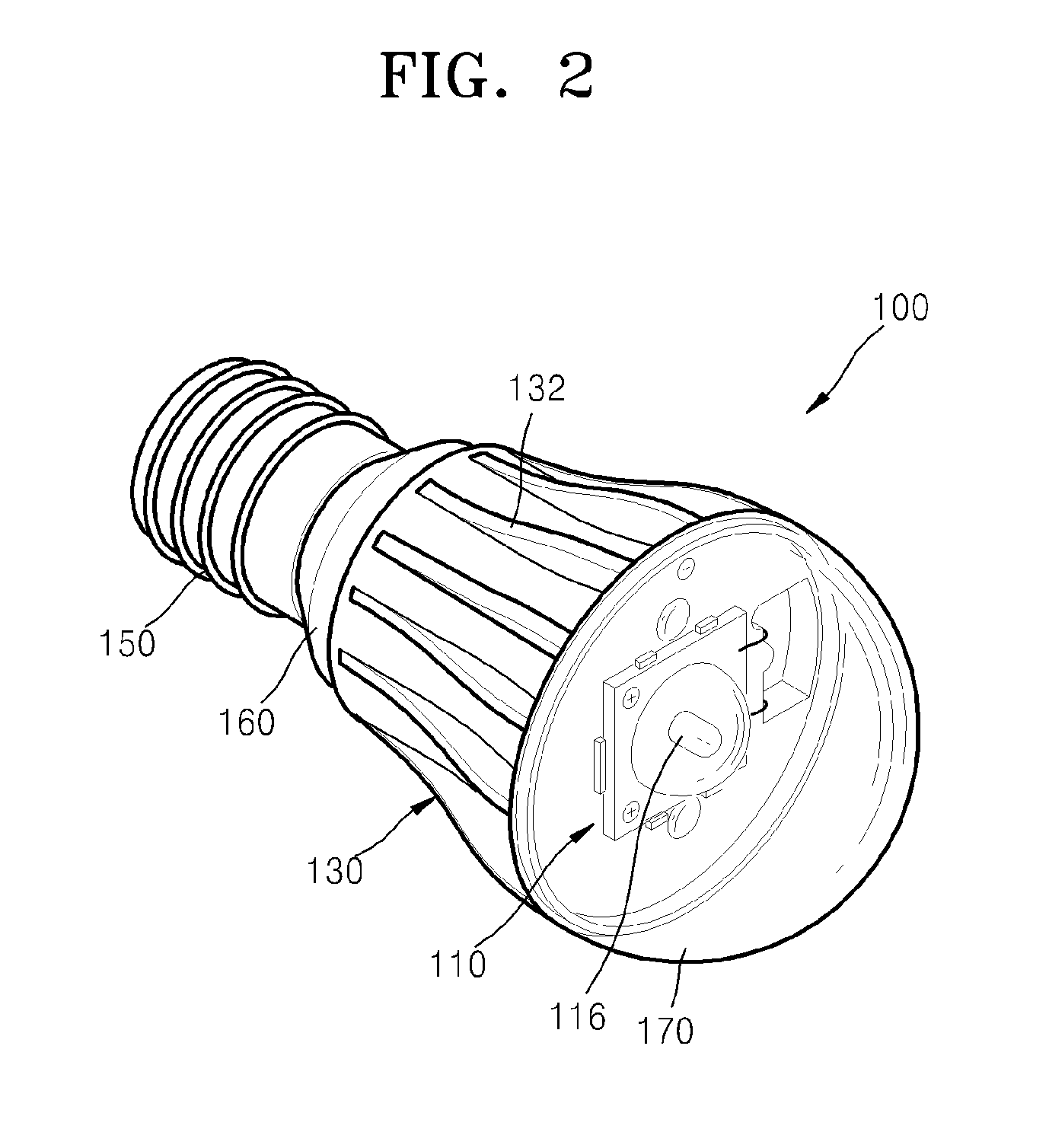 Light-emitting diode lamp