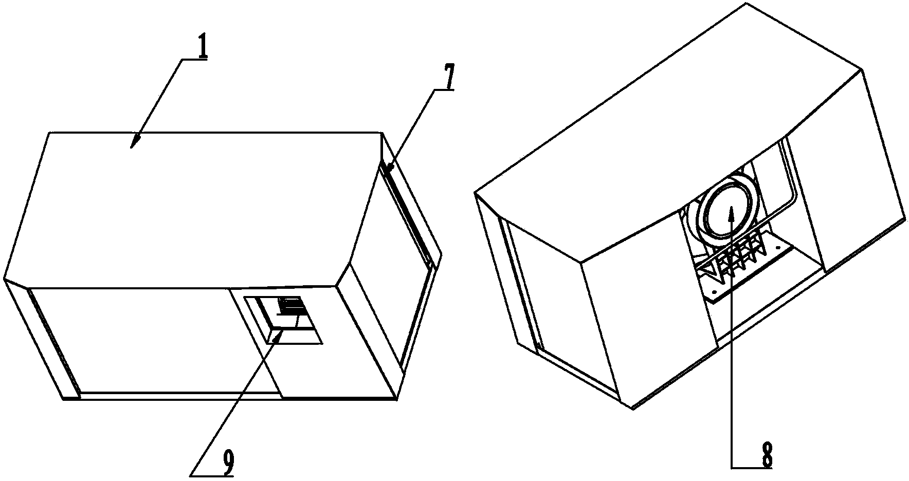 Air external circulation room temperature adjuster