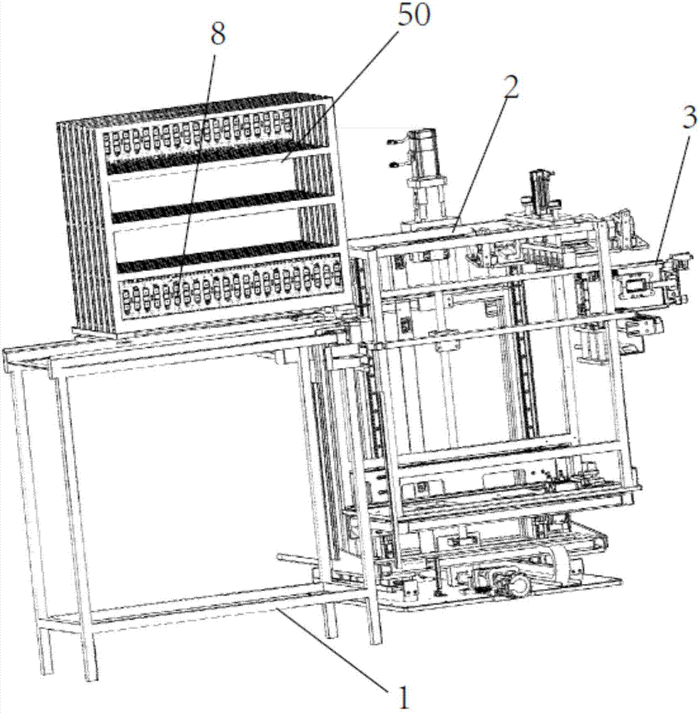 A batch material transfer device