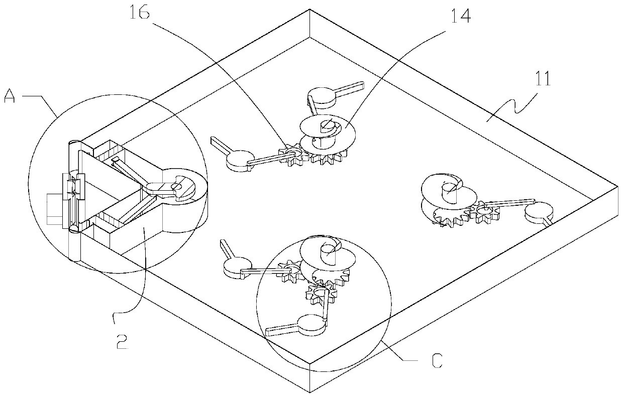 Liquid outlet device used for frosting processing