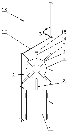 A tidal lane changing device