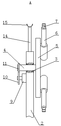 A tidal lane changing device