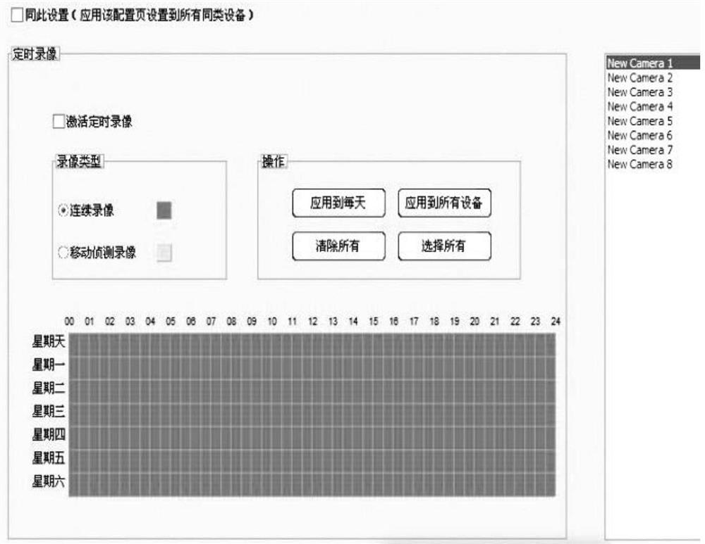 Online security and protection system based on monitoring image and control method