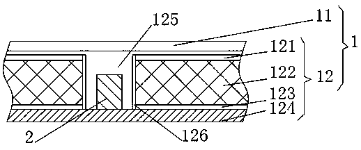 A liquid crystal display device with a camera module