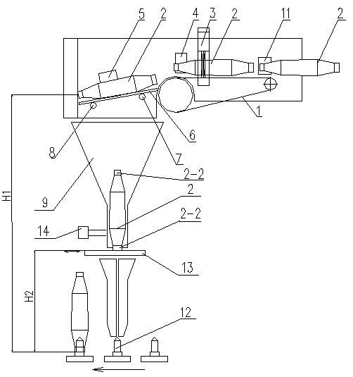 Automatic winder intubation system and intubation method