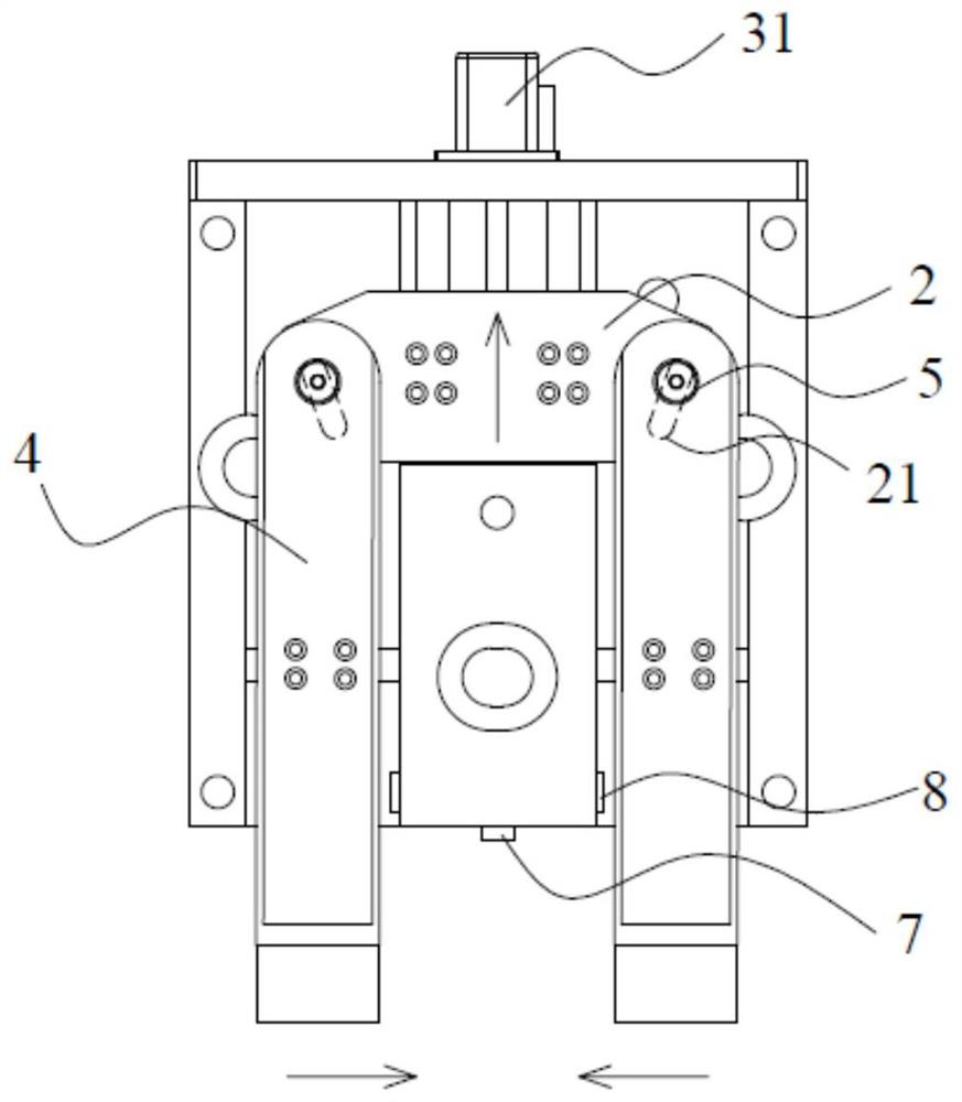 Automatic centering mechanism for T-shaped guide rail machining and control method for automatic centering mechanism