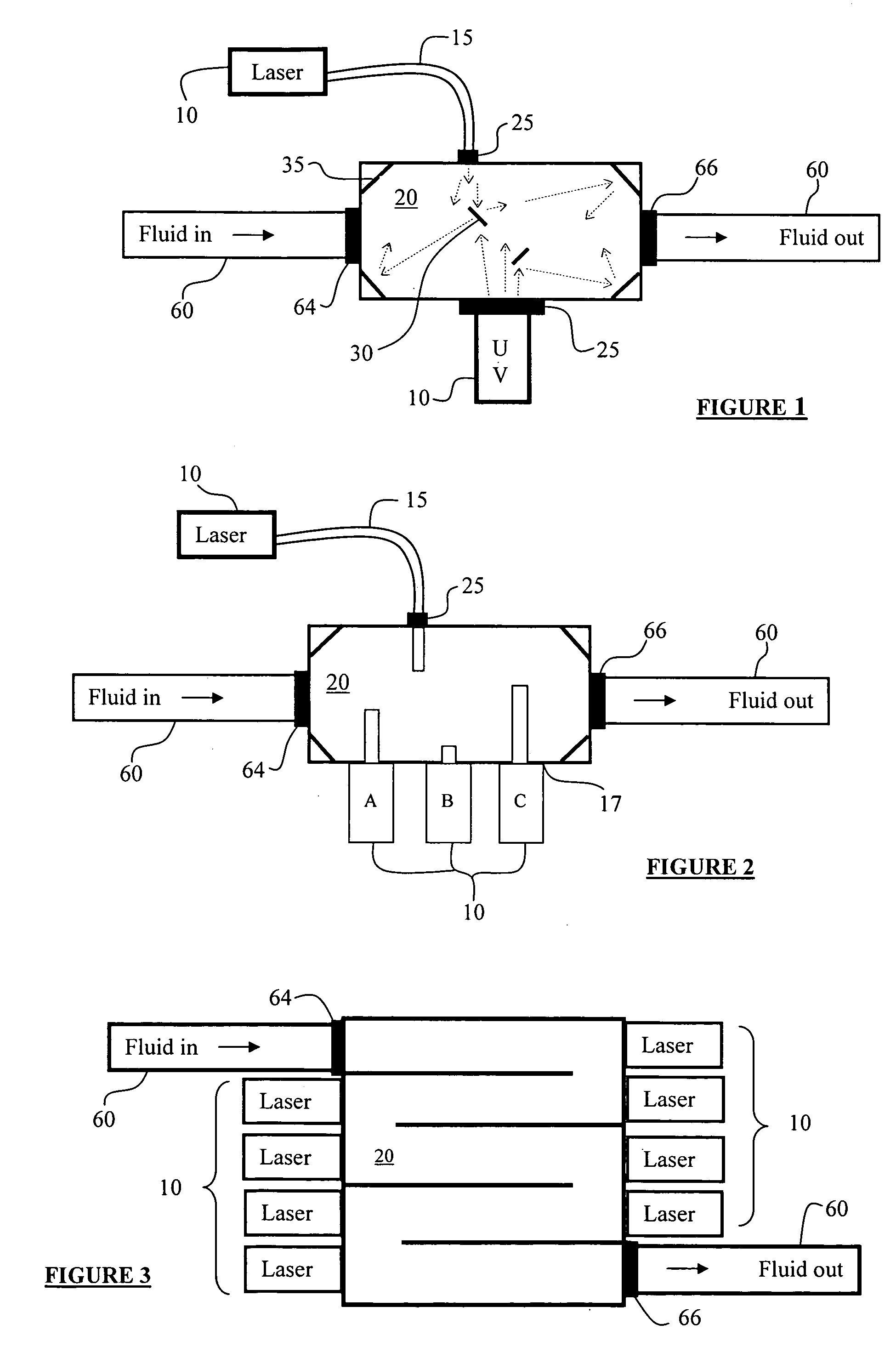 Systems and methods for contaminant detection within a fluid, ultraviolet treatment and status notification