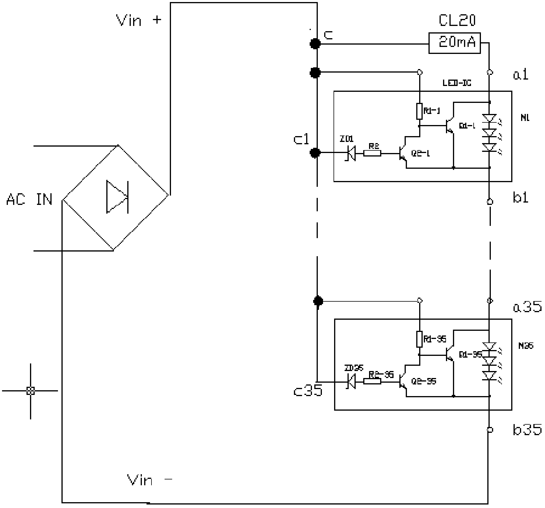 LED working mode control apparatus